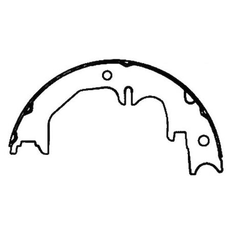 Centric Parts Centric Brake Shoes, 111.08500 111.08500